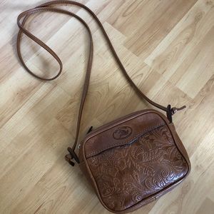 Sergios Collection Vintage Brown Leather Purse EUC